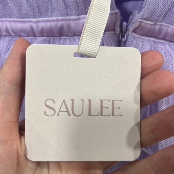 SAU LEE Sabrina Gown in Lavender - Picture 14 of 16